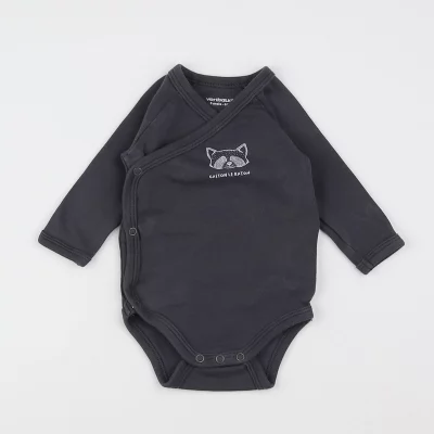 Body bleu gris 3 mois