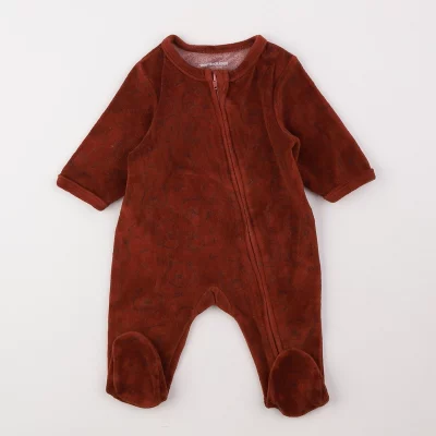 Pyjama 1 mois marron