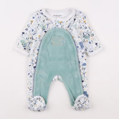 Pyjama 1 mois vert